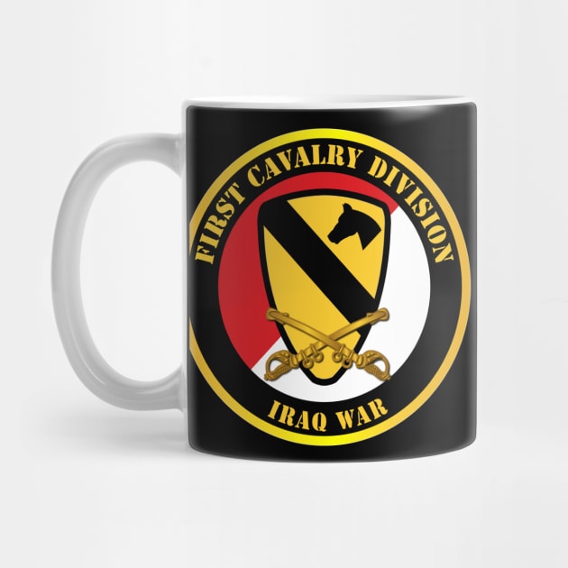 1st Cavalry Div - Red White - Iraq War by twix123844